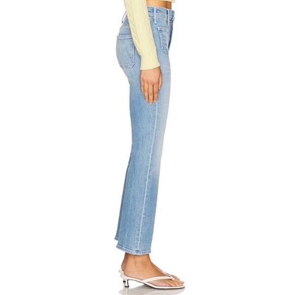 Brand New Mother The Hustler Patch Pocket Ankle Jeans in Tune In, Tune Out 27” - Picture 3 of 9